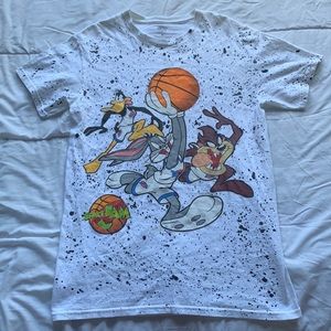 White Space Jam shirt